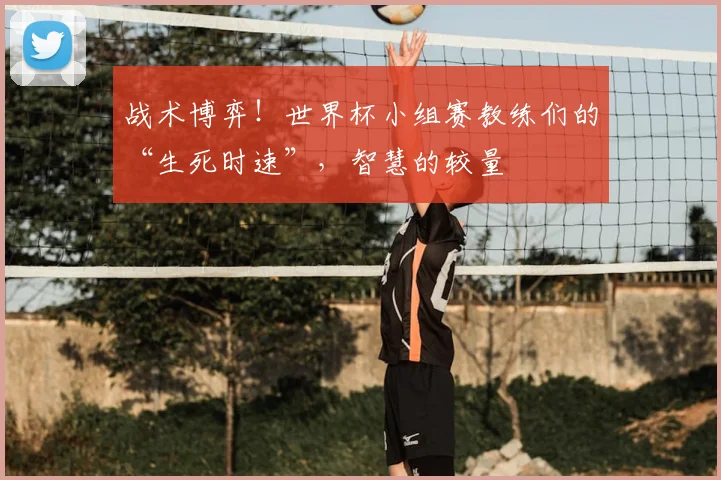 战术博弈!世界杯小组赛教练们的“生死时速”,智慧的较量